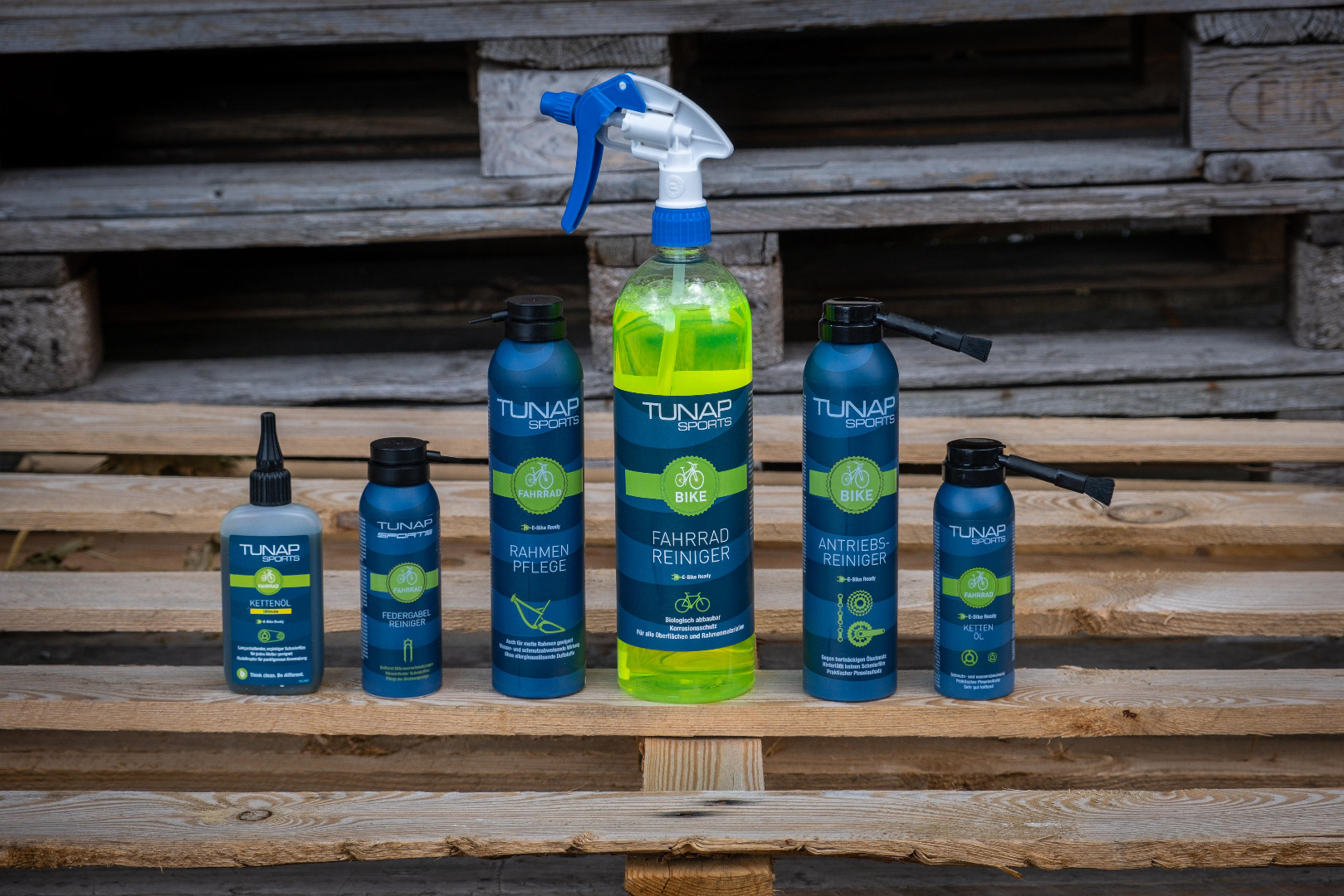 Bikepflege mit den Produkten von Tunap Sports