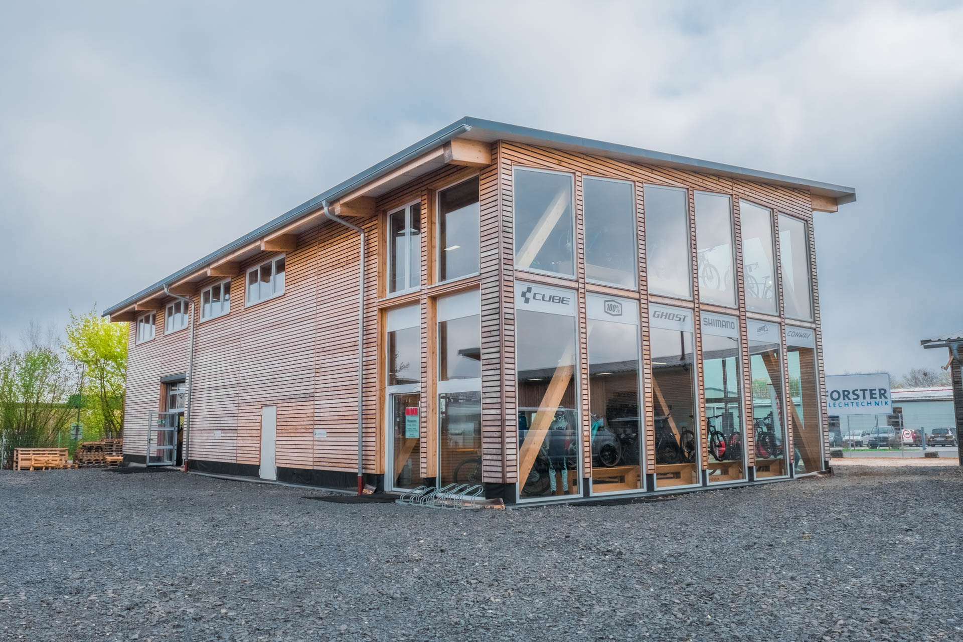 Bike Station Mitterteich Ansicht hinten